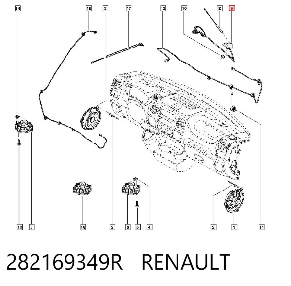  282169349R Renault (RVI)
