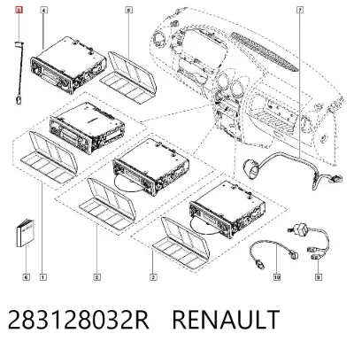 Микрофон RENAULT 283128032R