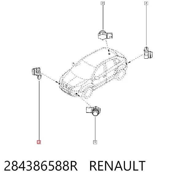  284386588R Renault (RVI)