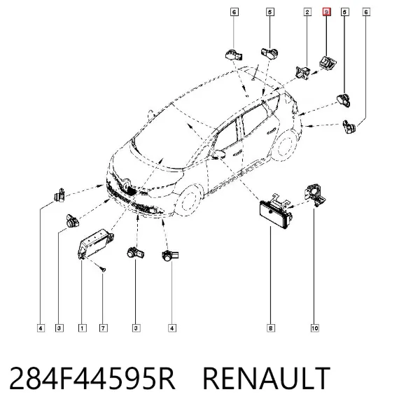  284F44595R Renault (RVI)