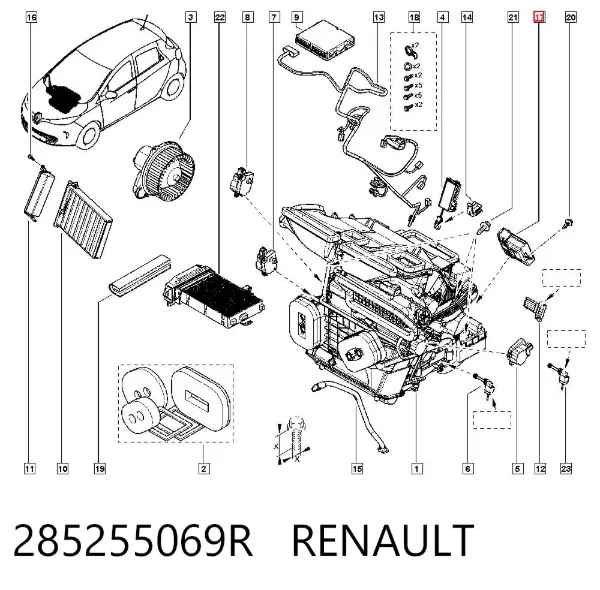  285255069R Renault (RVI)