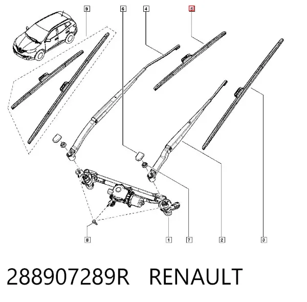  288907289R Renault (RVI)