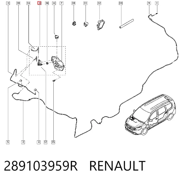  289103959R Renault (RVI)