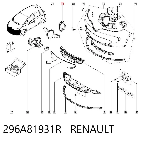  296A81931R Renault (RVI)