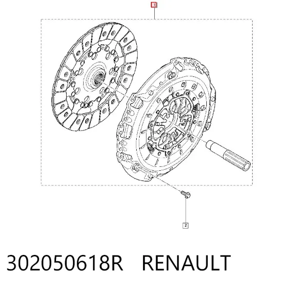 Сцепление 302050618R Renault (RVI)
