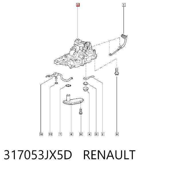  317053JX5D Renault (RVI)