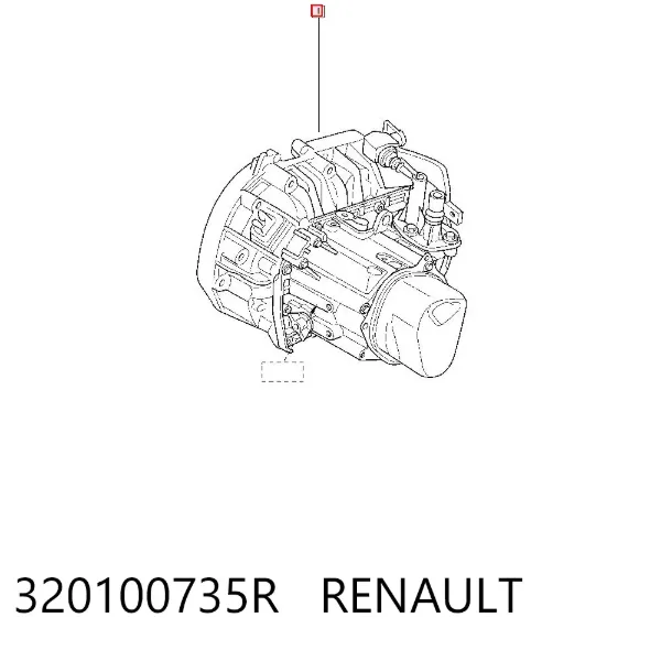 КПП 320100735R Renault (RVI)