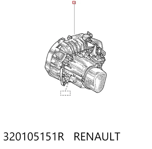 КПП 320105151R Renault (RVI)