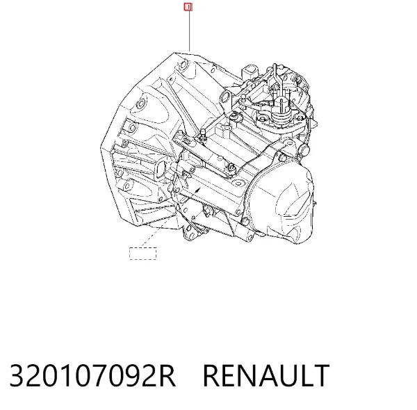 КПП 320107092R Renault (RVI)