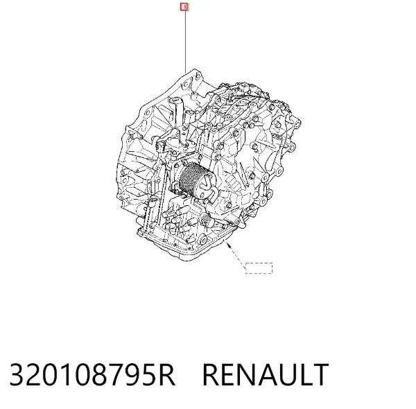 АКПП 320108795R Renault (RVI)
