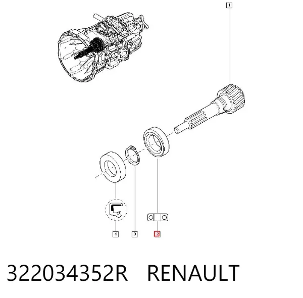  322034352R Renault (RVI)