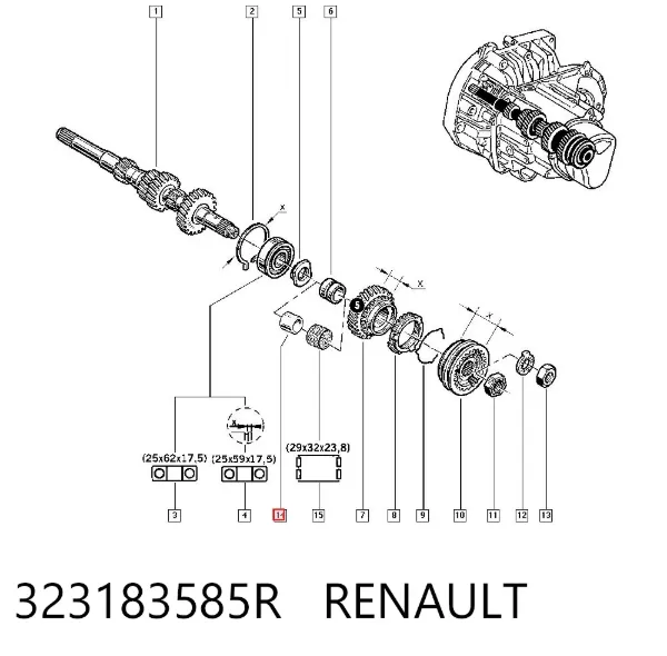  323183585R Renault (RVI)