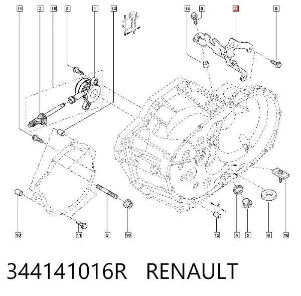  344141016R Renault (RVI)