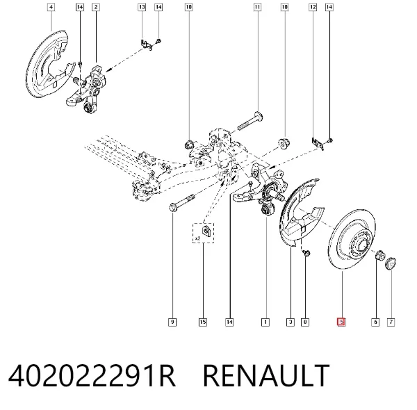 Тормозные диски 402022291R Renault (RVI)
