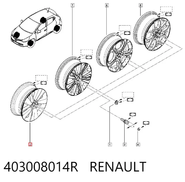  403008014R Renault (RVI)