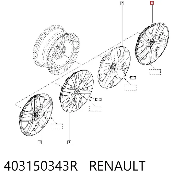  403150343R Renault (RVI)
