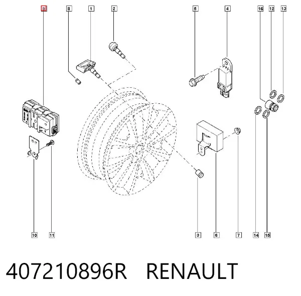  407210896R Renault (RVI)