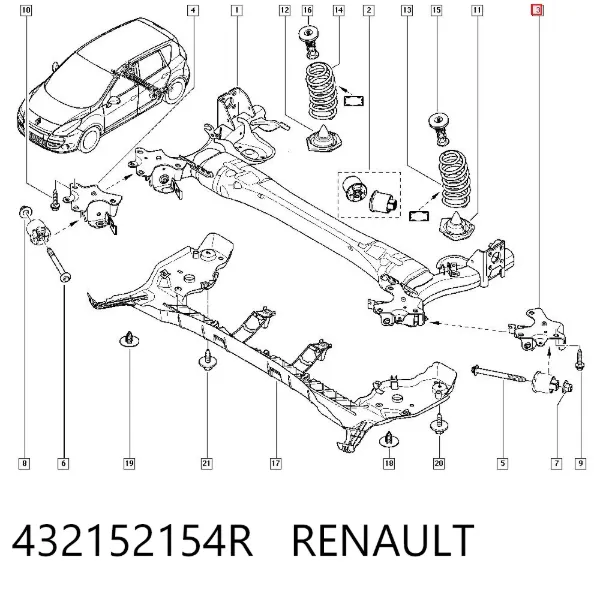  432152154R Renault (RVI)