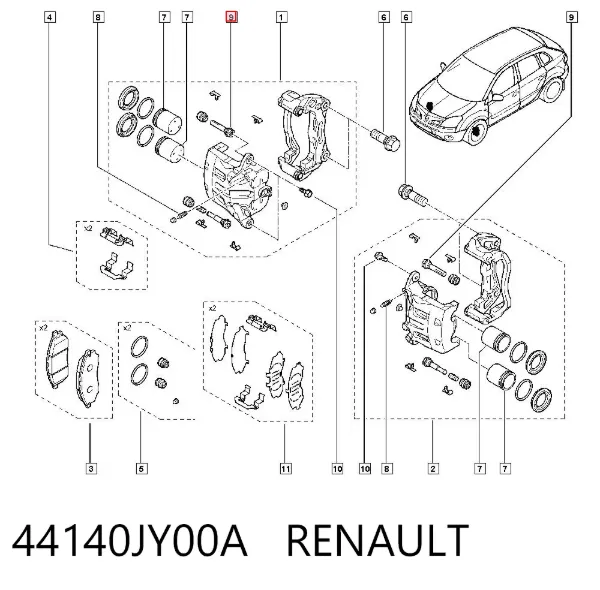  44140JY00A Renault (RVI)