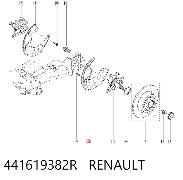 441619382R Renault (RVI)
