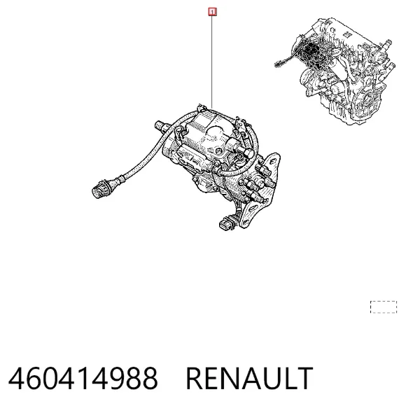 ТНВД 460414988 Renault (RVI)