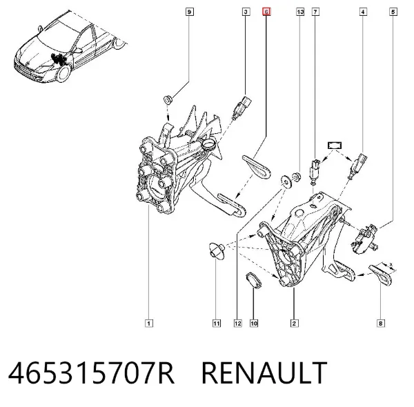  465315707R Renault (RVI)