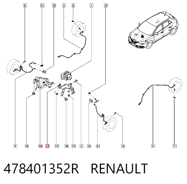  478401352R Renault (RVI)