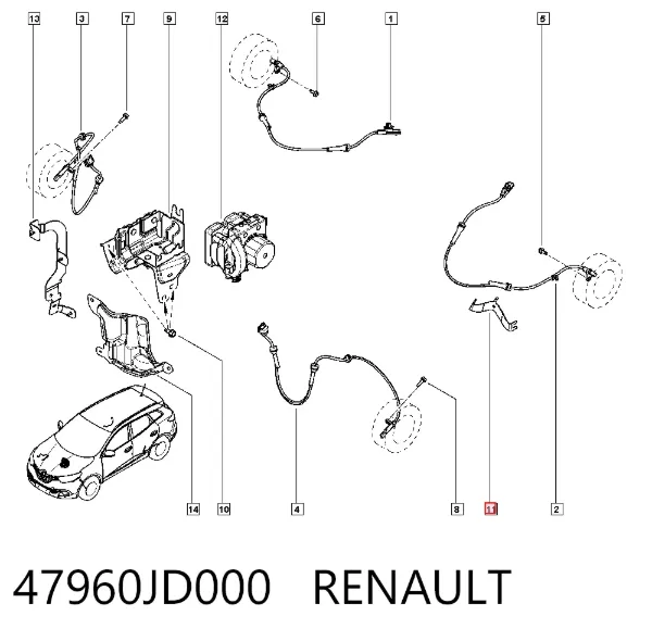  47960JD000 Renault (RVI)