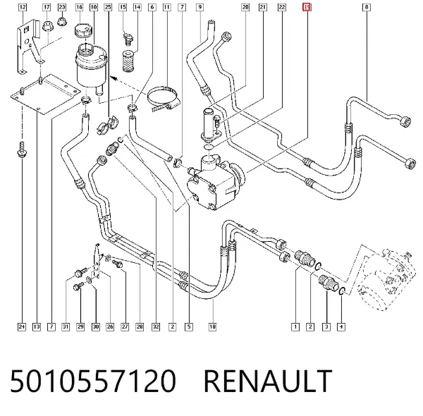  5010557120 Renault (RVI)