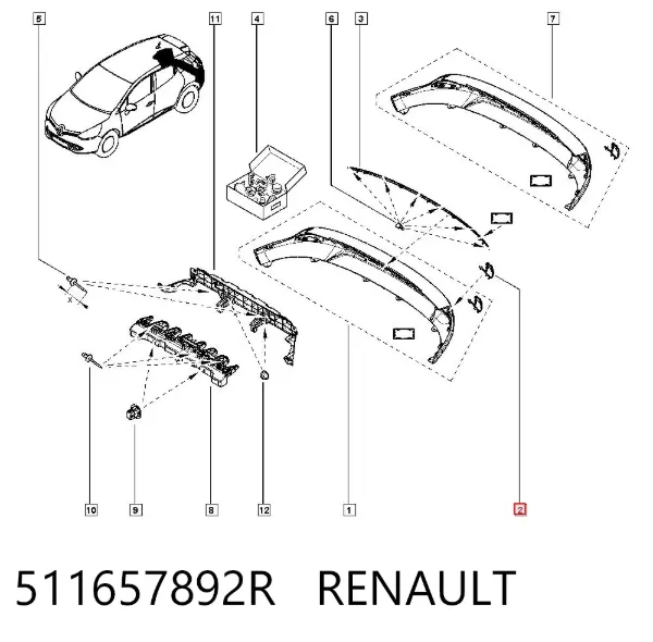  511657892R Renault (RVI)
