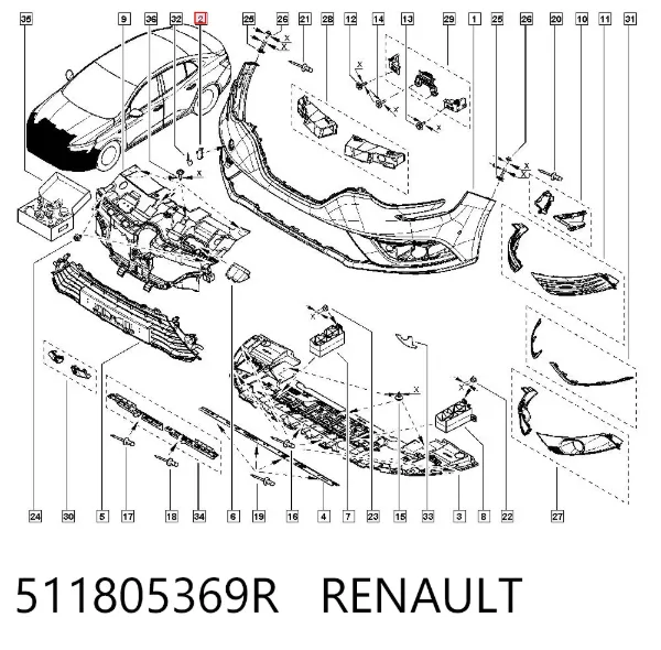  511805369R Renault (RVI)