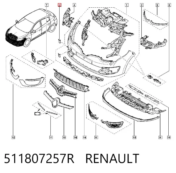  511807257R Renault (RVI)
