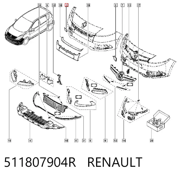  511807904R Renault (RVI)