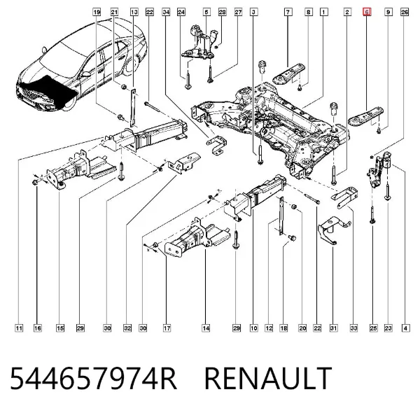  544657974R Renault (RVI)
