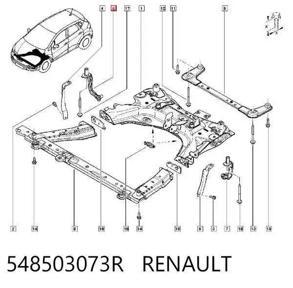  548503073R Renault (RVI)