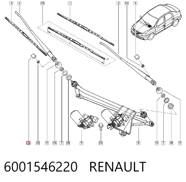  6001546220 Renault (RVI)