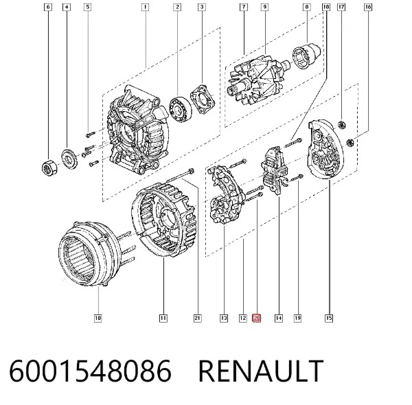  6001548086 Renault (RVI)