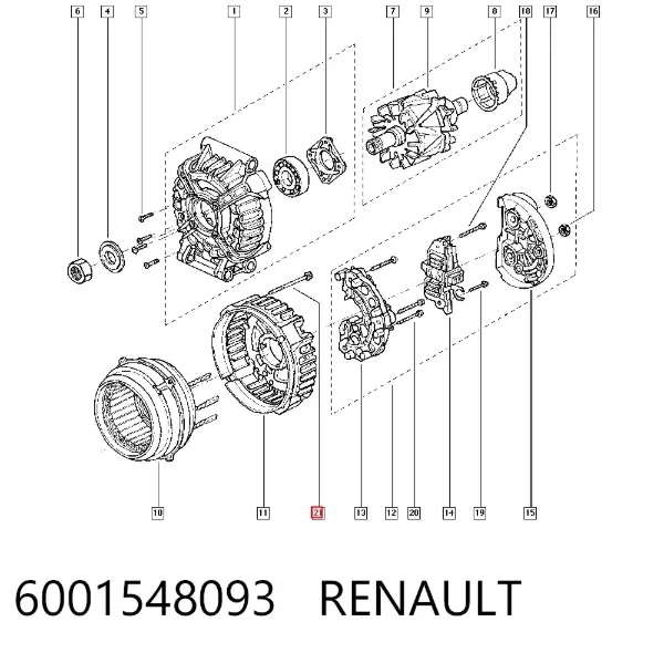  6001548093 Renault (RVI)
