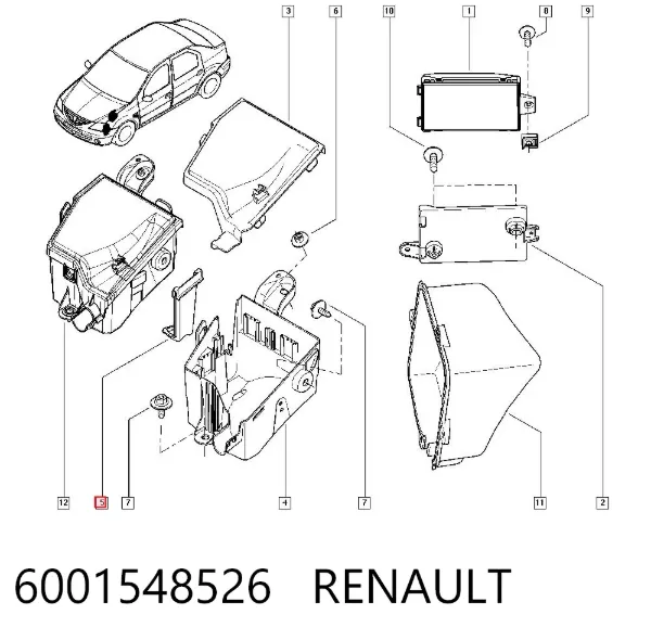  6001548526 Renault (RVI)