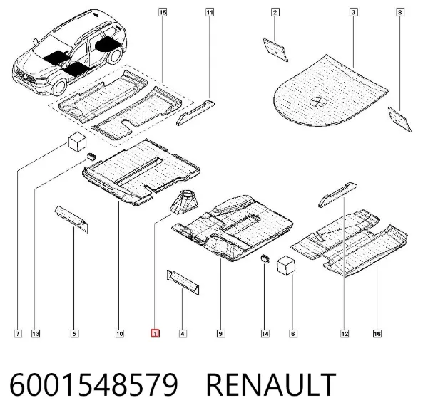  6001548579 Renault (RVI)
