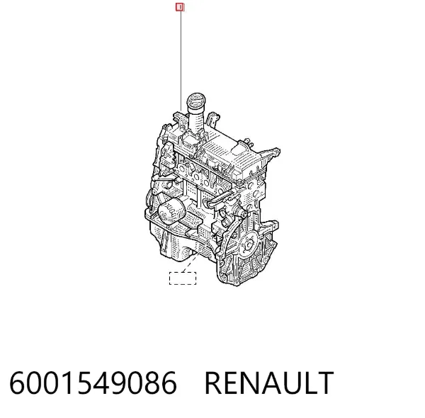 Двигатель 6001549086 Renault (RVI)