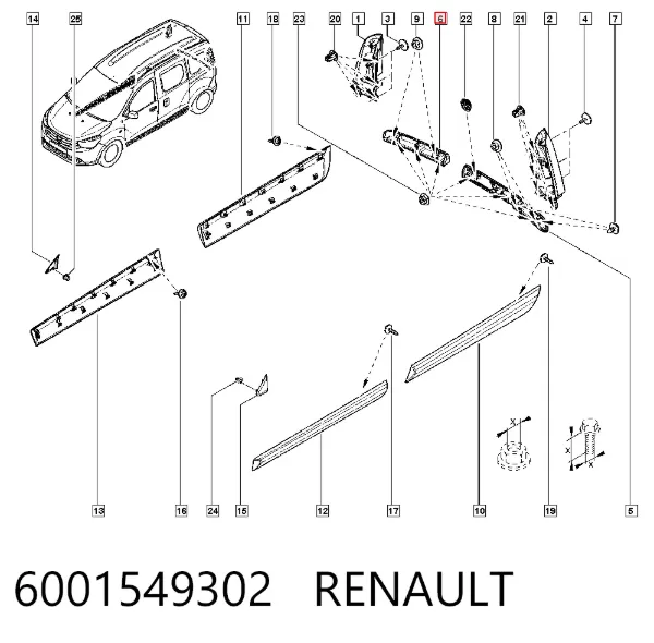  6001549302 Renault (RVI)