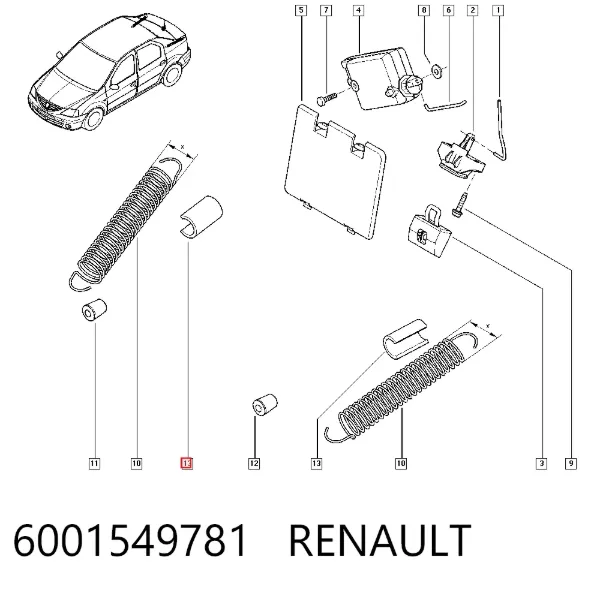 6001549781 Renault (RVI)