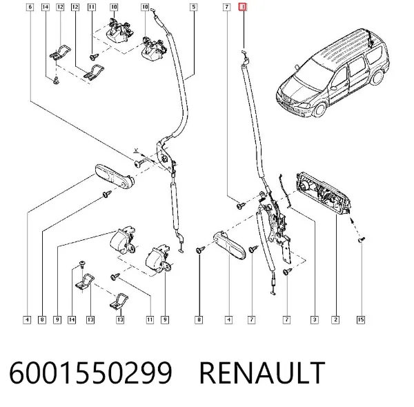  6001550299 Renault (RVI)