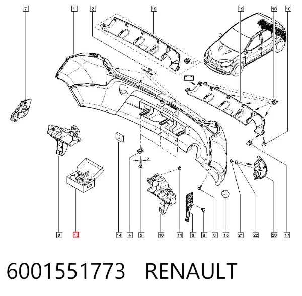  6001551773 Renault (RVI)