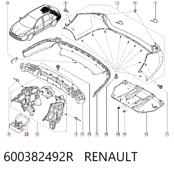  600382492R Renault (RVI)