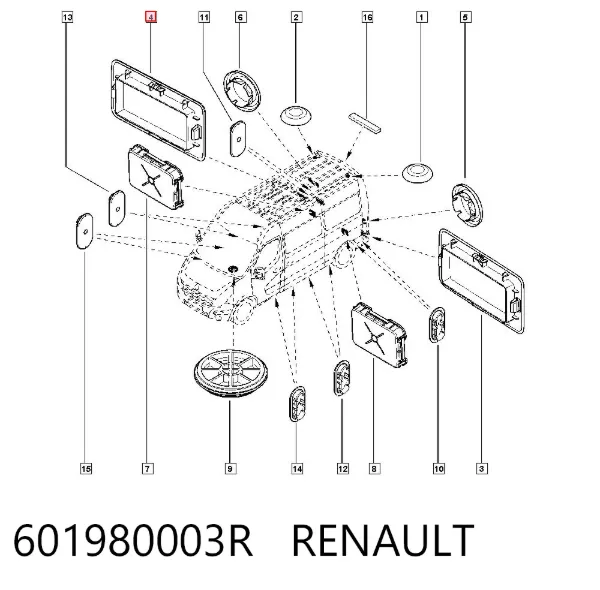  601980003R Renault (RVI)
