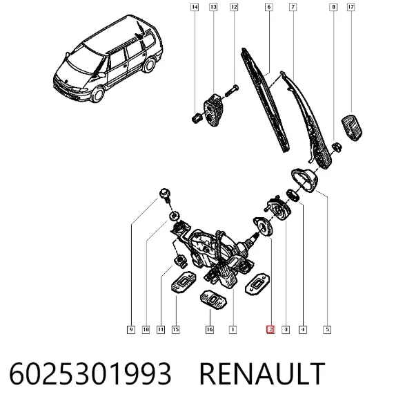  6025301993 Renault (RVI)
