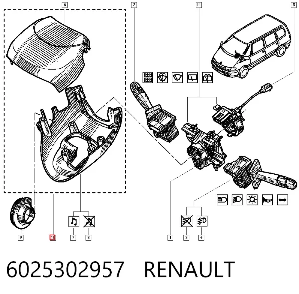  6025302957 Renault (RVI)