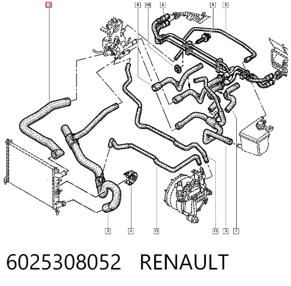  6025308052 Renault (RVI)